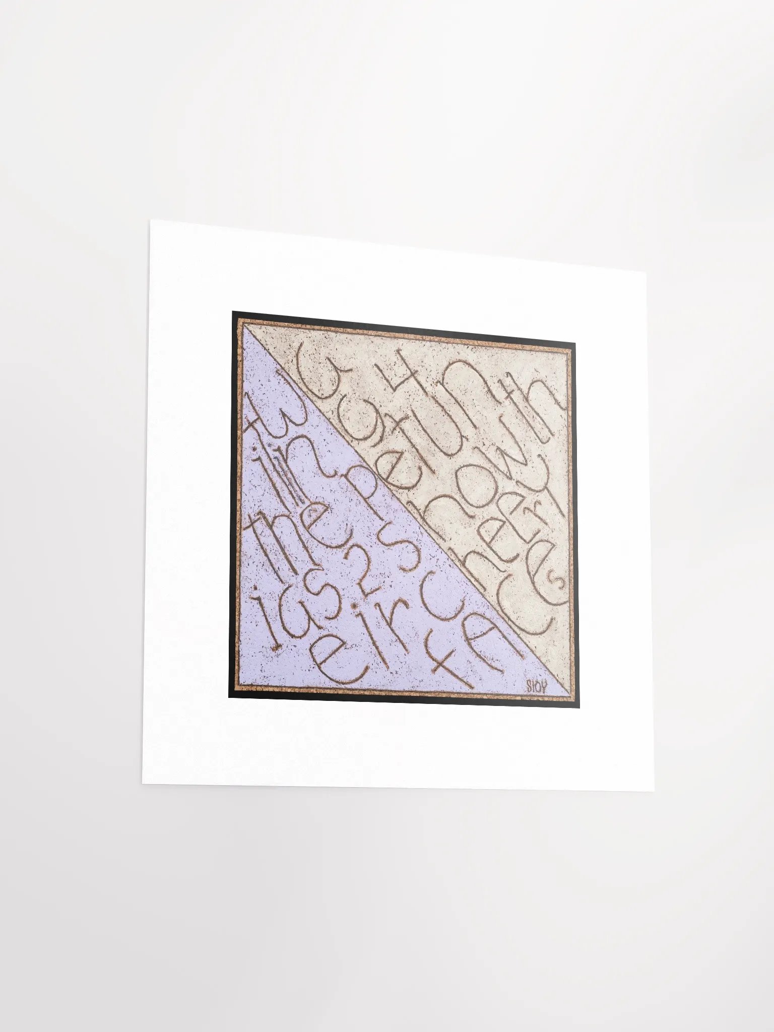 waiting for the petunias Print product image (4)