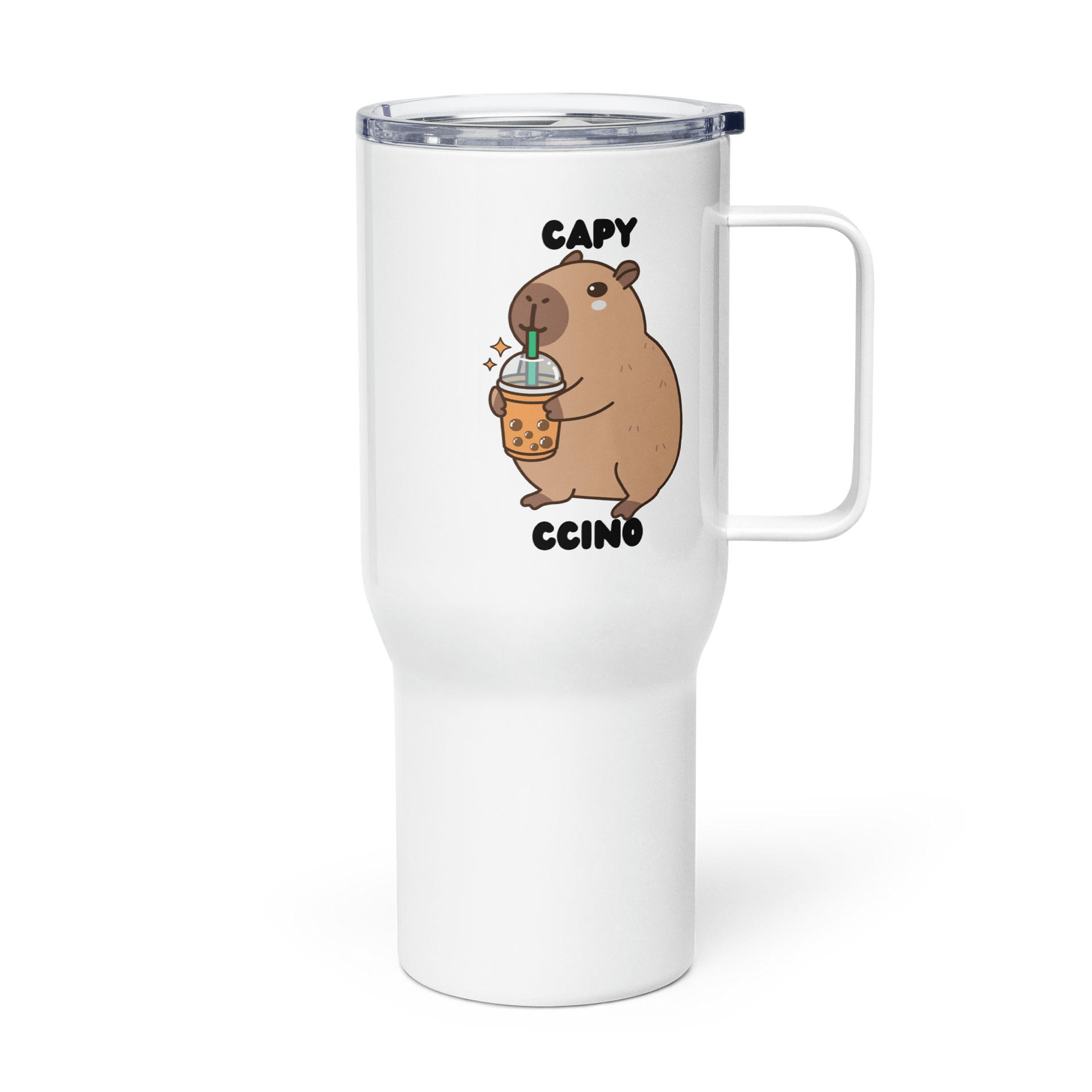 Cute Capybara Travel Mug product image (4)
