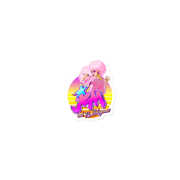 Jem Vaporwave Tribute Magnet product image (1)