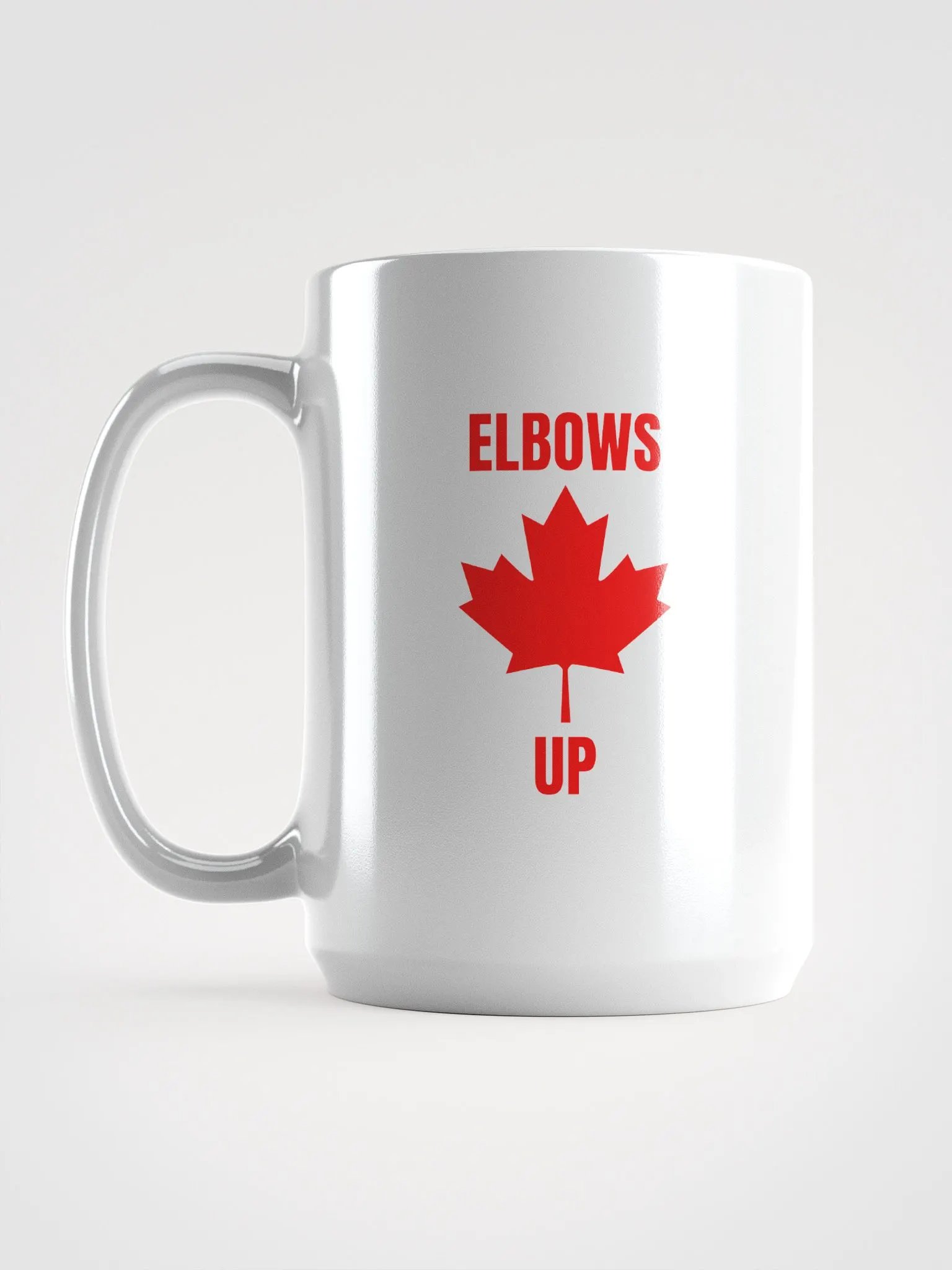 Maple Leaf Elbows Up Mug product image (6)