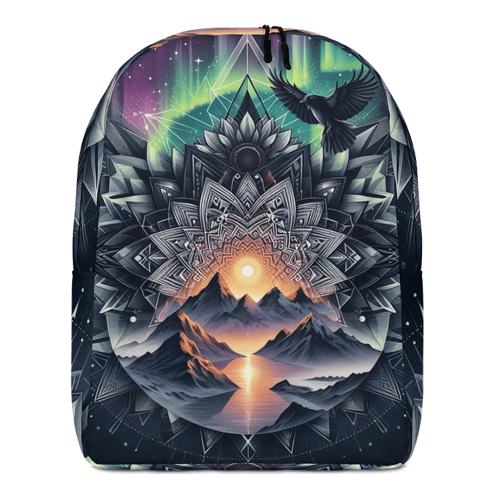 Aurora Mandala All-Over Print Backpack product image (1)
