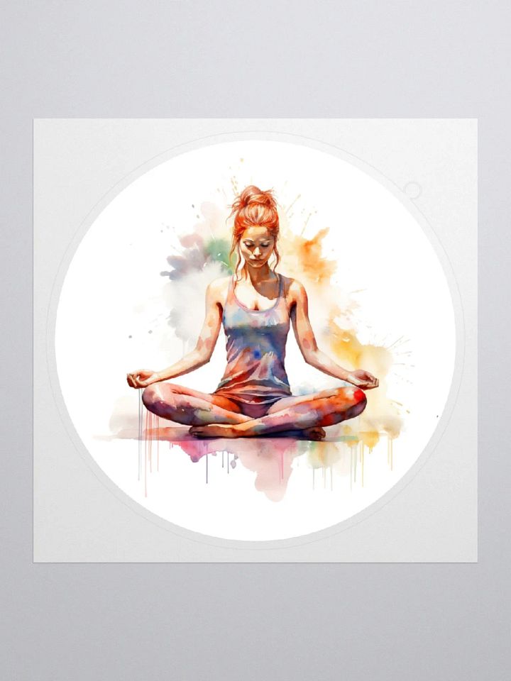 Yoga sticker product image (1)