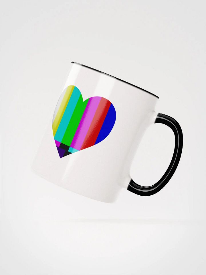 BROADCAST.LOVE TWO-TONE MUG product image (2)