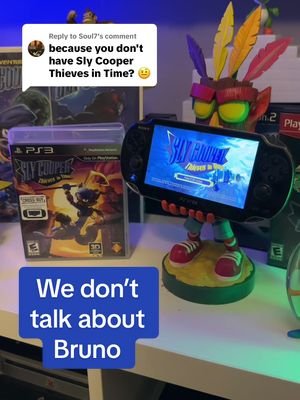 Replying to @Soul7 In all seriousness I think Sly Cooper thieves in time isn’t a terrible game but it does suffer from some flaws and lazy writing.  It doesn’t come close to the original trilogy by a long shot but I’d rank it a 6/10.  They basically just unwrote the end of Sly 3 to tell the story they wanted to I think there was a better way to get Sly back into the gang without just saying the old itch came back. #slycooper #slycoopertrilogy 