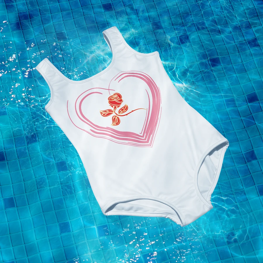 Golden Rose Heart Youth Swimsuit product image (16)