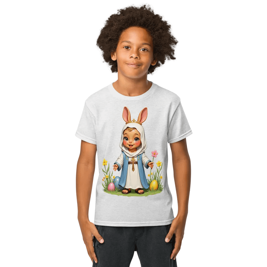 Easter Bunny Costume Youth Tee product image (9)