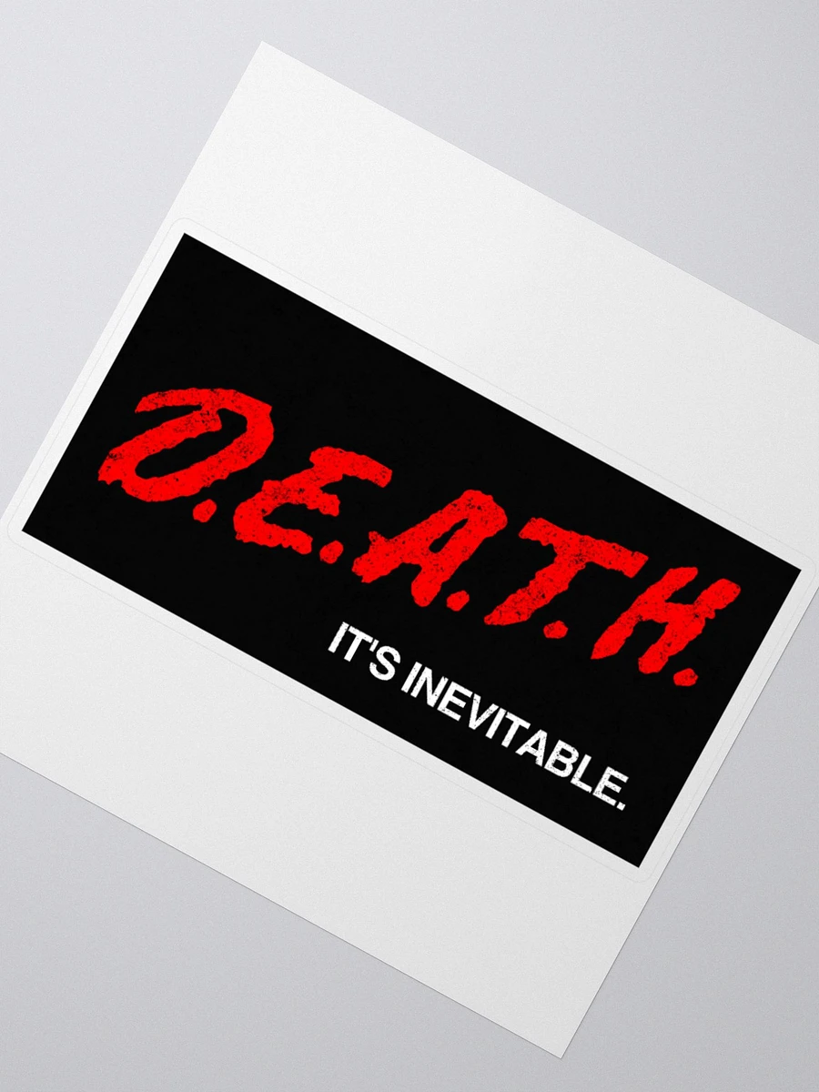 D.E.A.T.H. - Sticker product image (2)