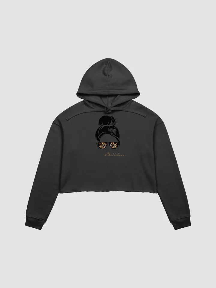 Chill Zone Crop Top Hoodie product image (1)