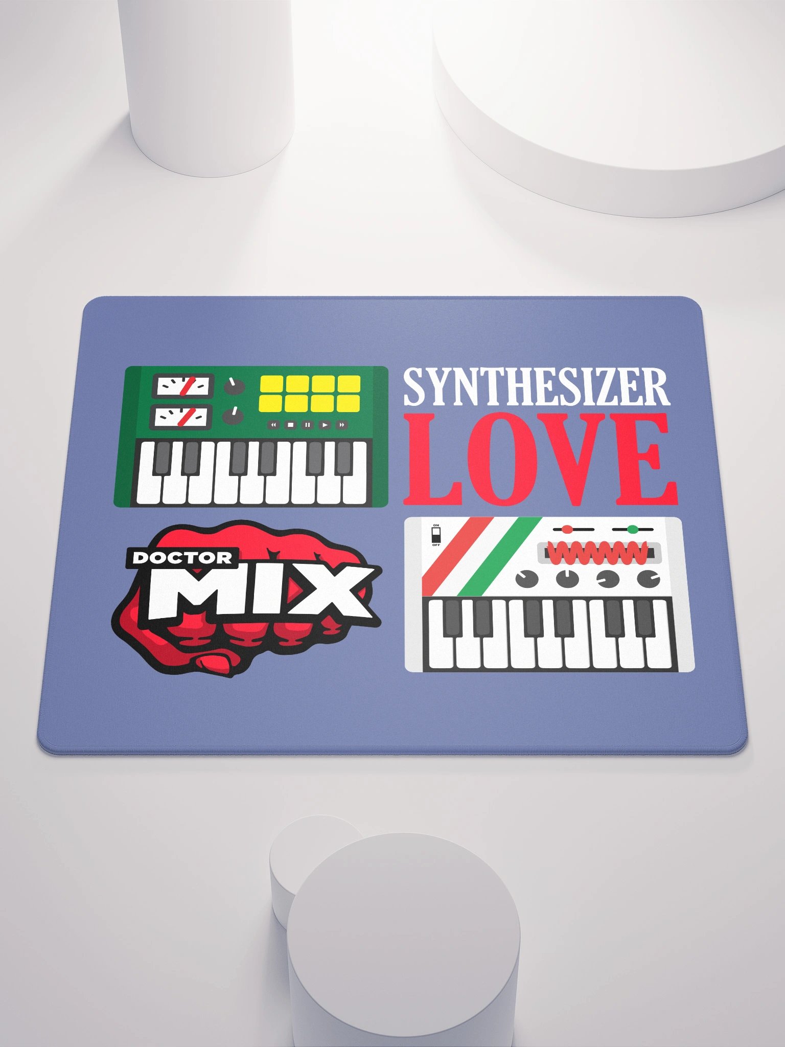 Synthesizer Love Large Studio Mouse Pad product image (1)