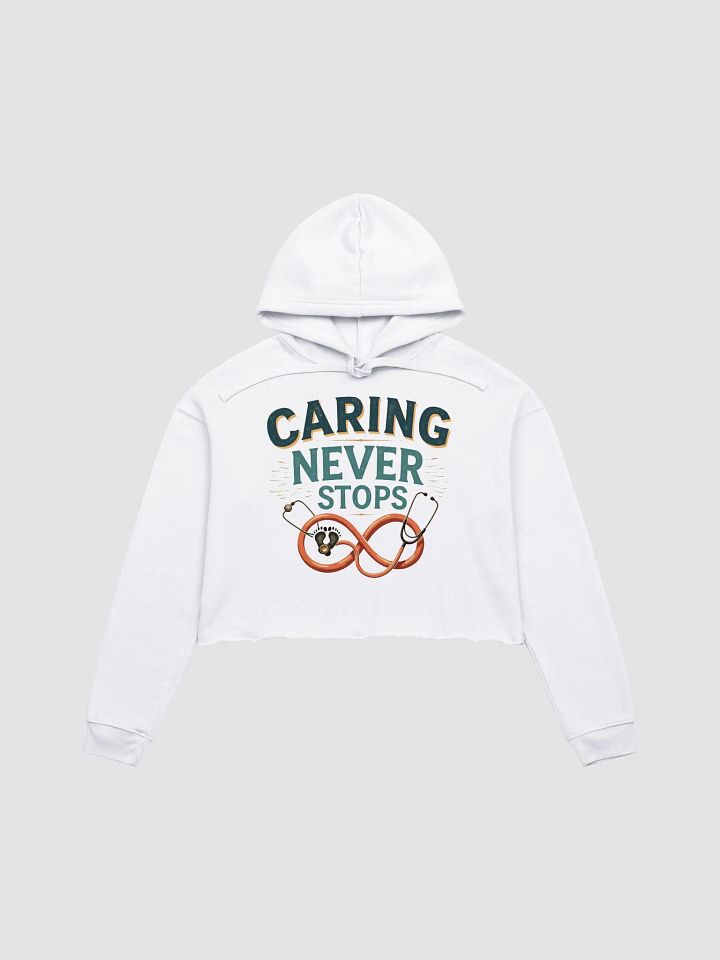 Eternal Care Crop Hoodie product image (1)