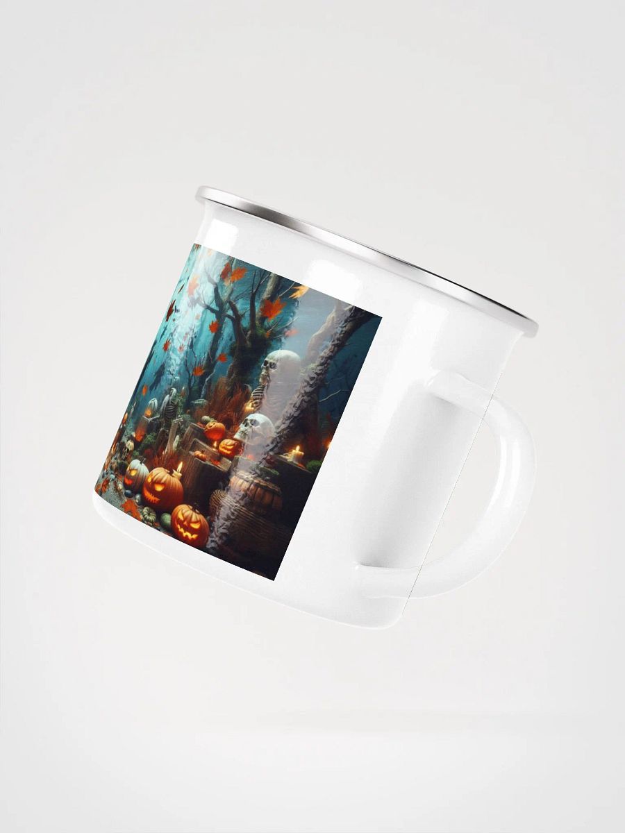 Underwater Halloween Forest Enamel Mug product image (3)