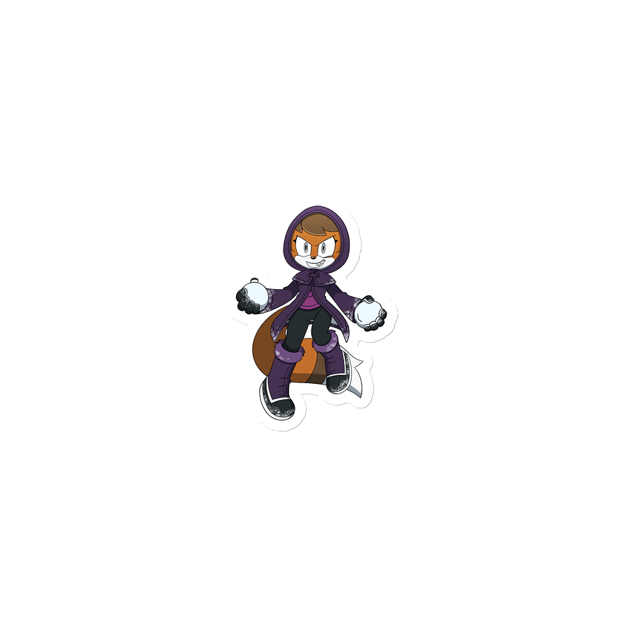 Snowball Fight Cinder Magnet product image (1)