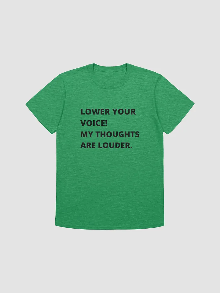 Loud Thoughts Unisex Tee product image (2)