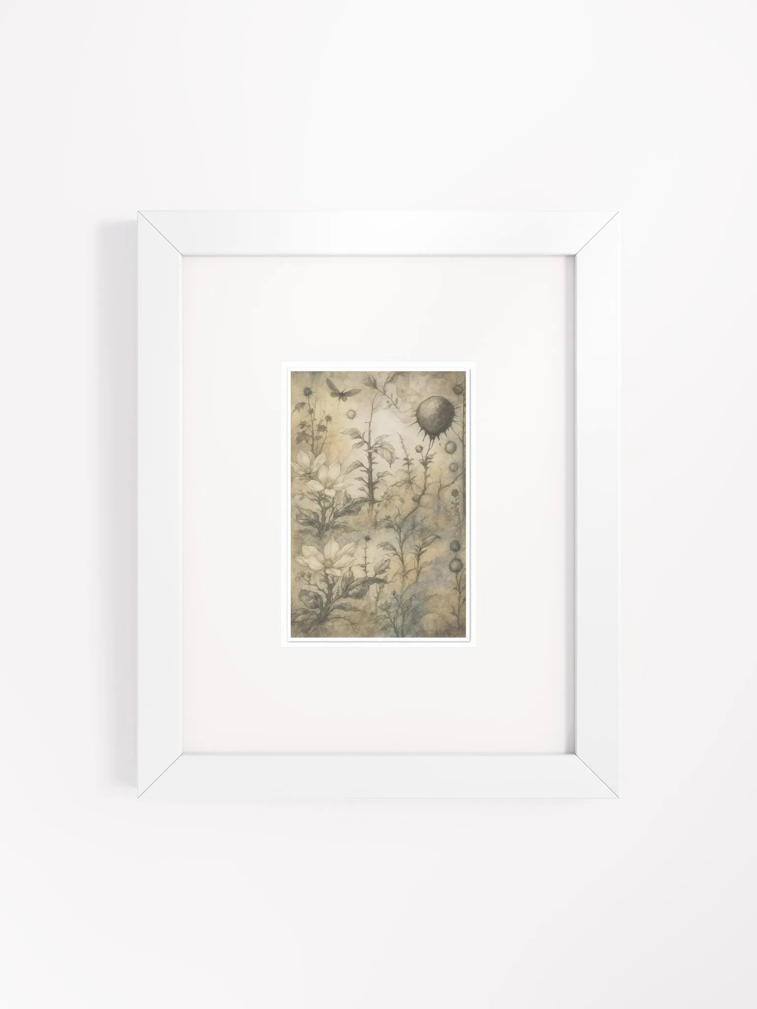 The Secret Garden Sketchbook Artprint Framed product image (4)