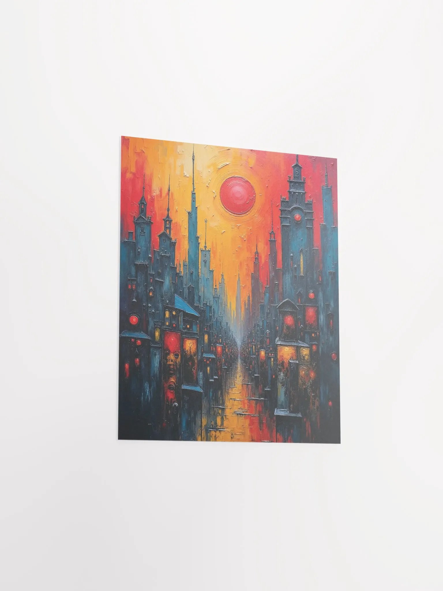 Sunlit Metropolis Poster product image (27)