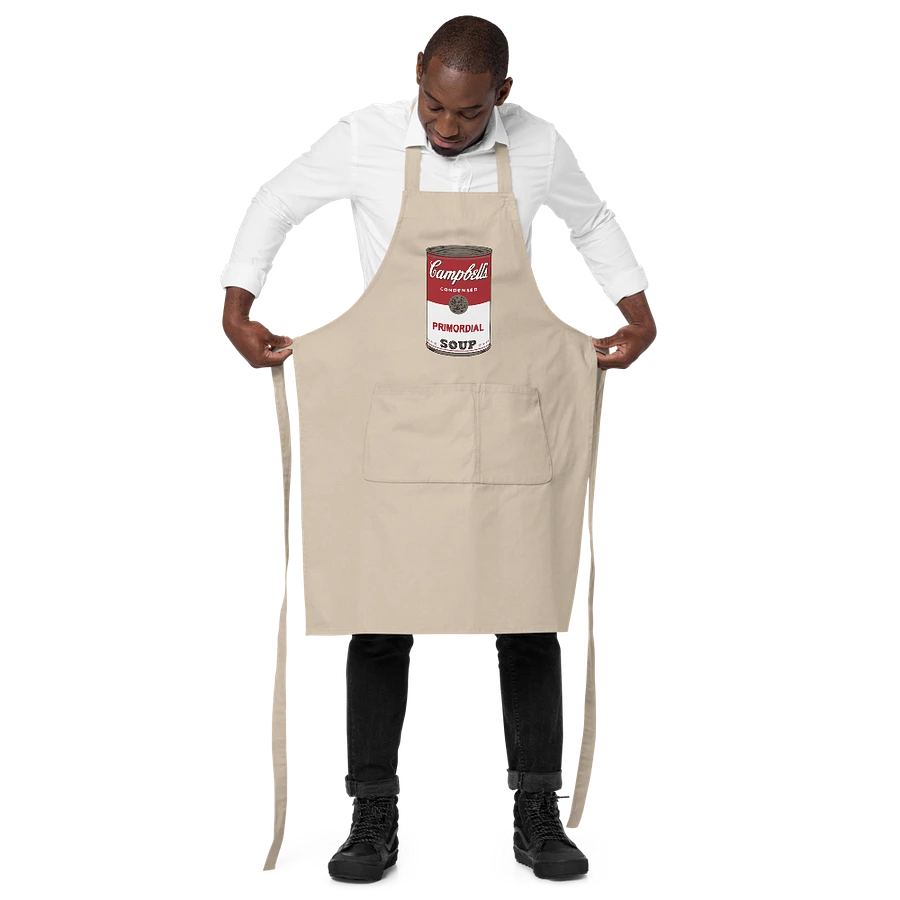 Primordial Soup Can Cotton Twill Apron product image (3)