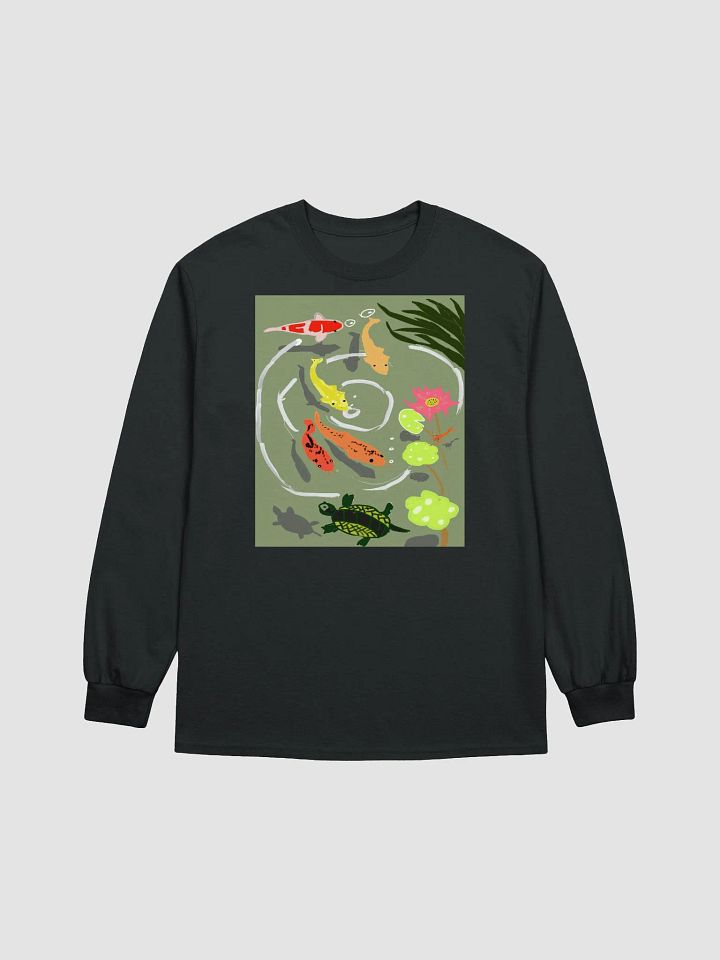 Gildan Ultra Cotton Long Sleeve T-Shirt: fish product image (11)