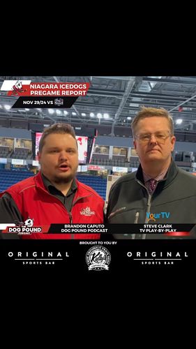 🎤 Our Dog Pound Podcast pregame report for Niagara @ohlicedogs vs the Flint Firebirds. 

Brought to you by Kully’s (@kullyssp...