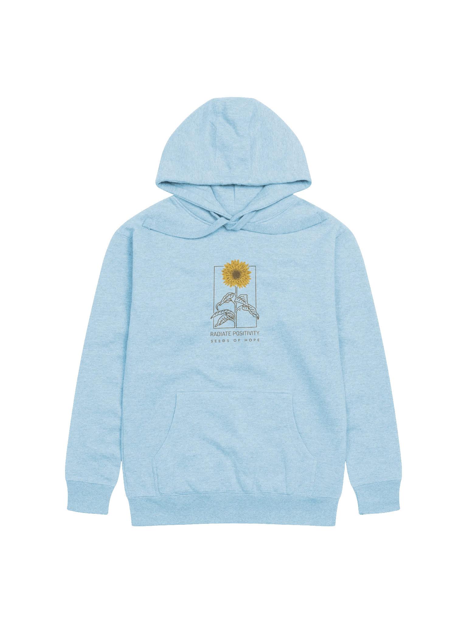 Radiant Sunflower Positivity Hoodie product image (1)