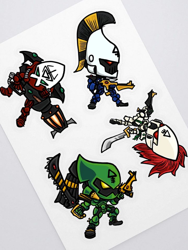Colorful Elf Person Sticker Sheet product image (1)