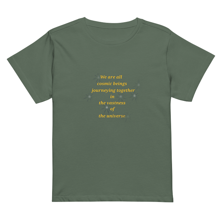 Cosmic Journey High-Waisted Tee product image (2)
