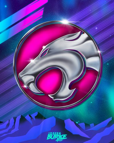 Iconic. Legendary. ThunderCats were huge in the 80’s, and I’ve spent over 9 hours total on this piece. I wanted to airbrush c...