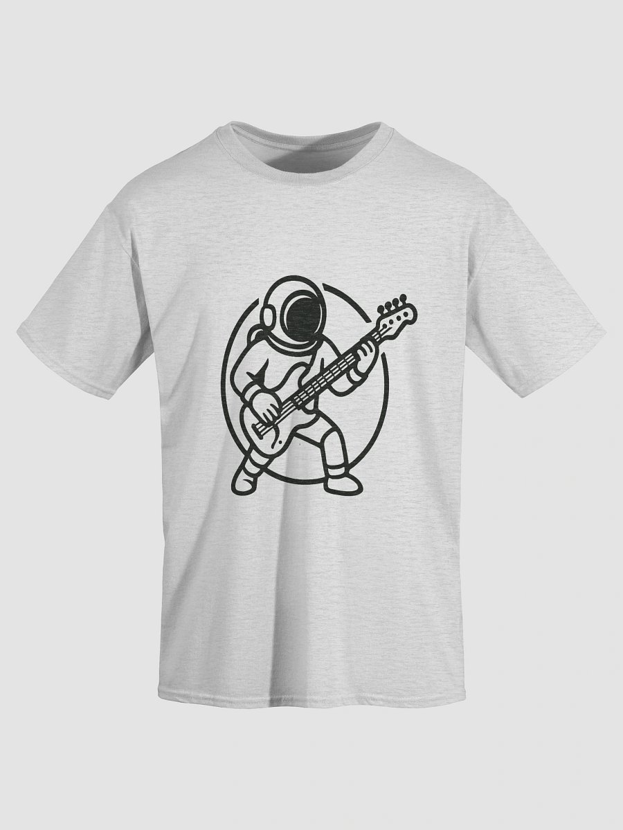Holidays On Mars | Astronaut Bass Player T-shirt (light colours) product image (3)