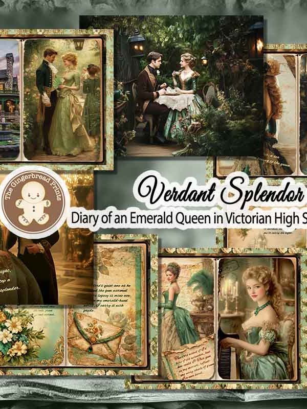 Diary of an Emerald Queen Journal - Verdant Splendor Download product image (7)