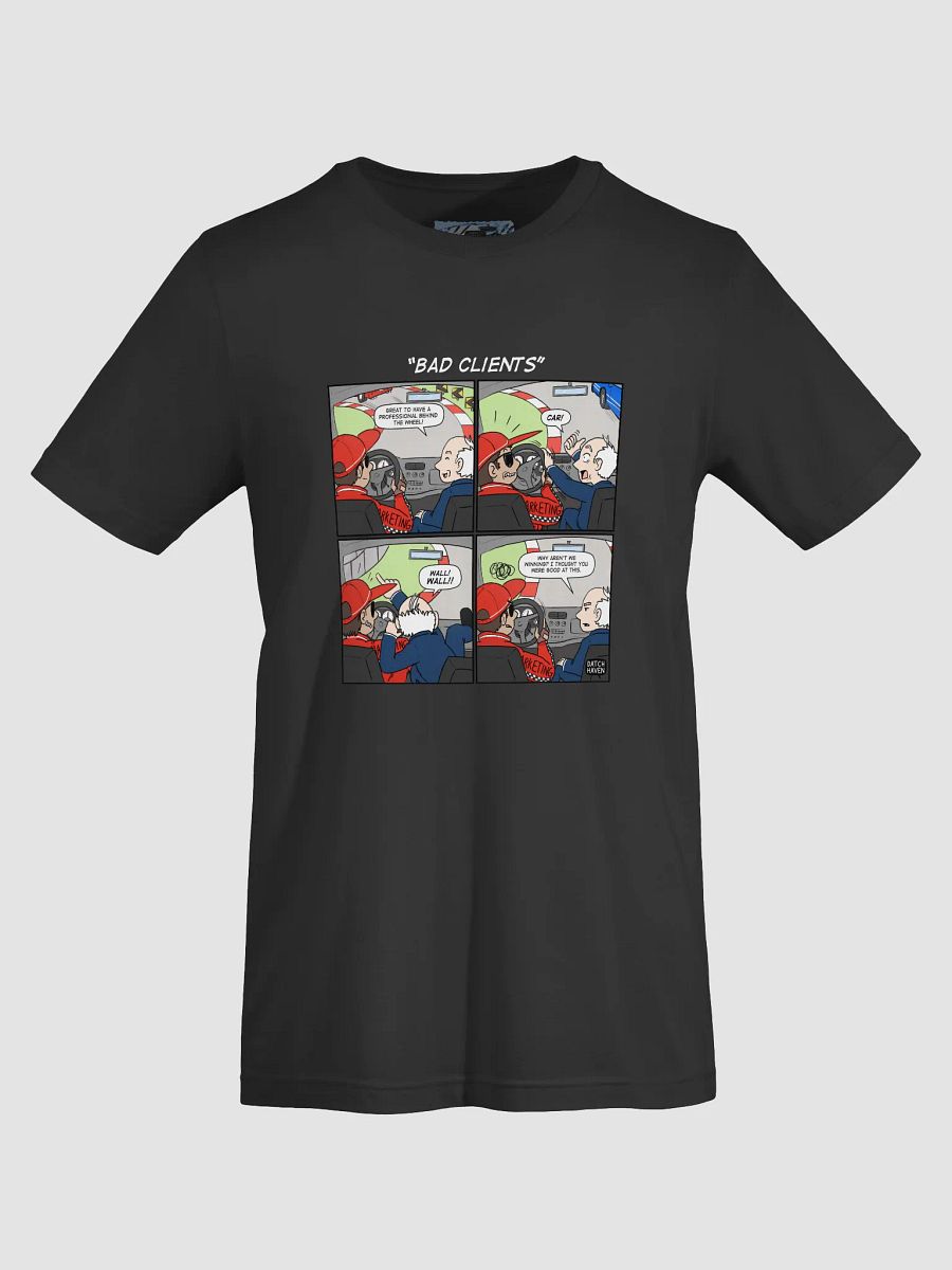"Bad clients" soft t-shirt product image (7)