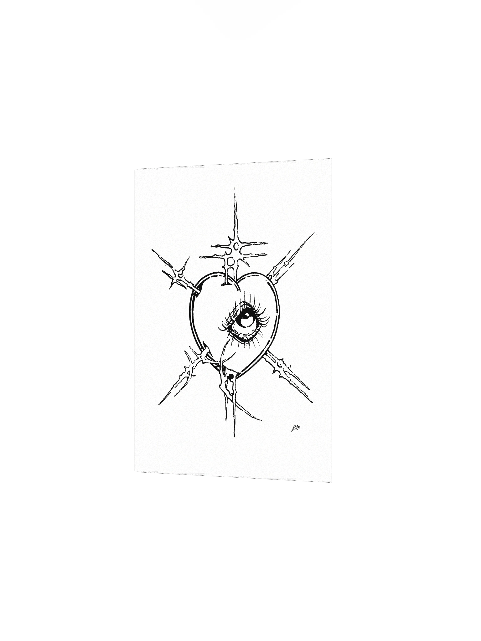 HEART SIGIL PRINT product image (16)