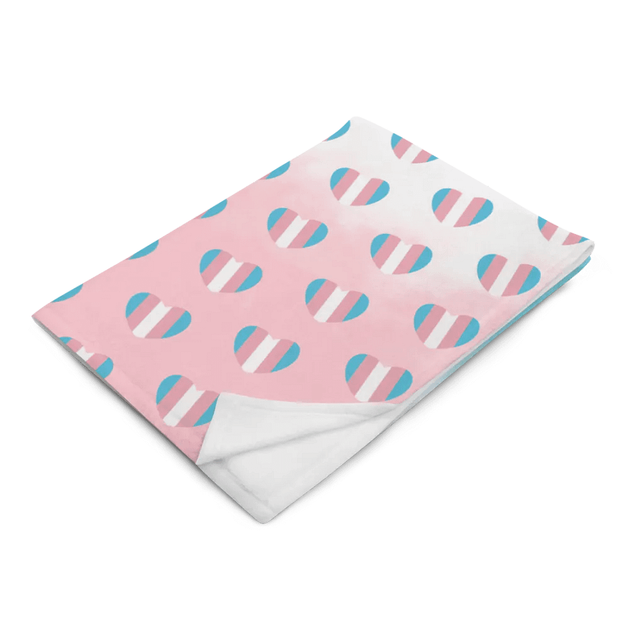 Trans Heart Blanket product image (4)