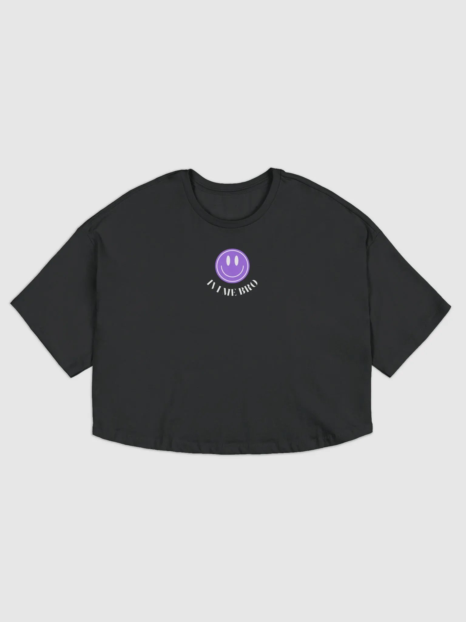 1V1 Me Bro Smiley Crop product image (1)