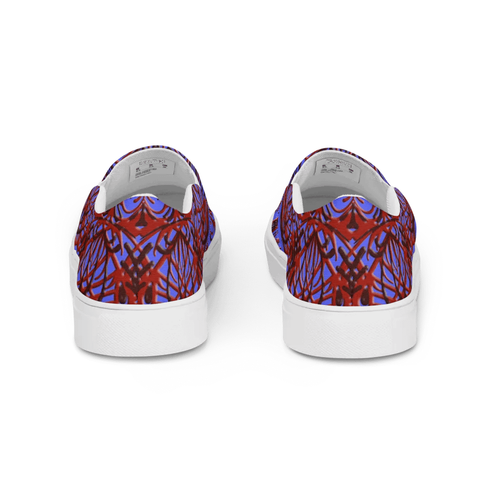 Mystic Red Mandala Slip-Ons product image (5)
