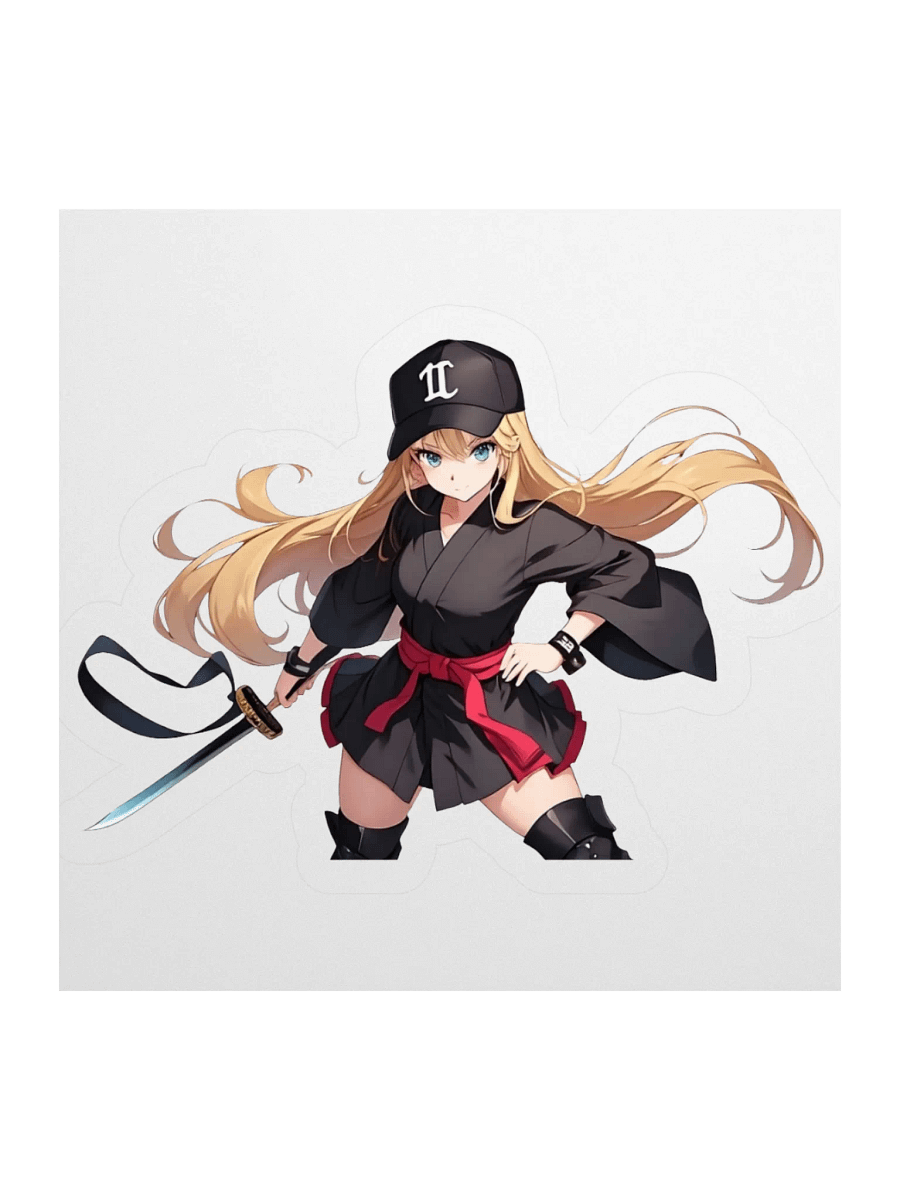Ninja KatyDid Sticker product image (3)