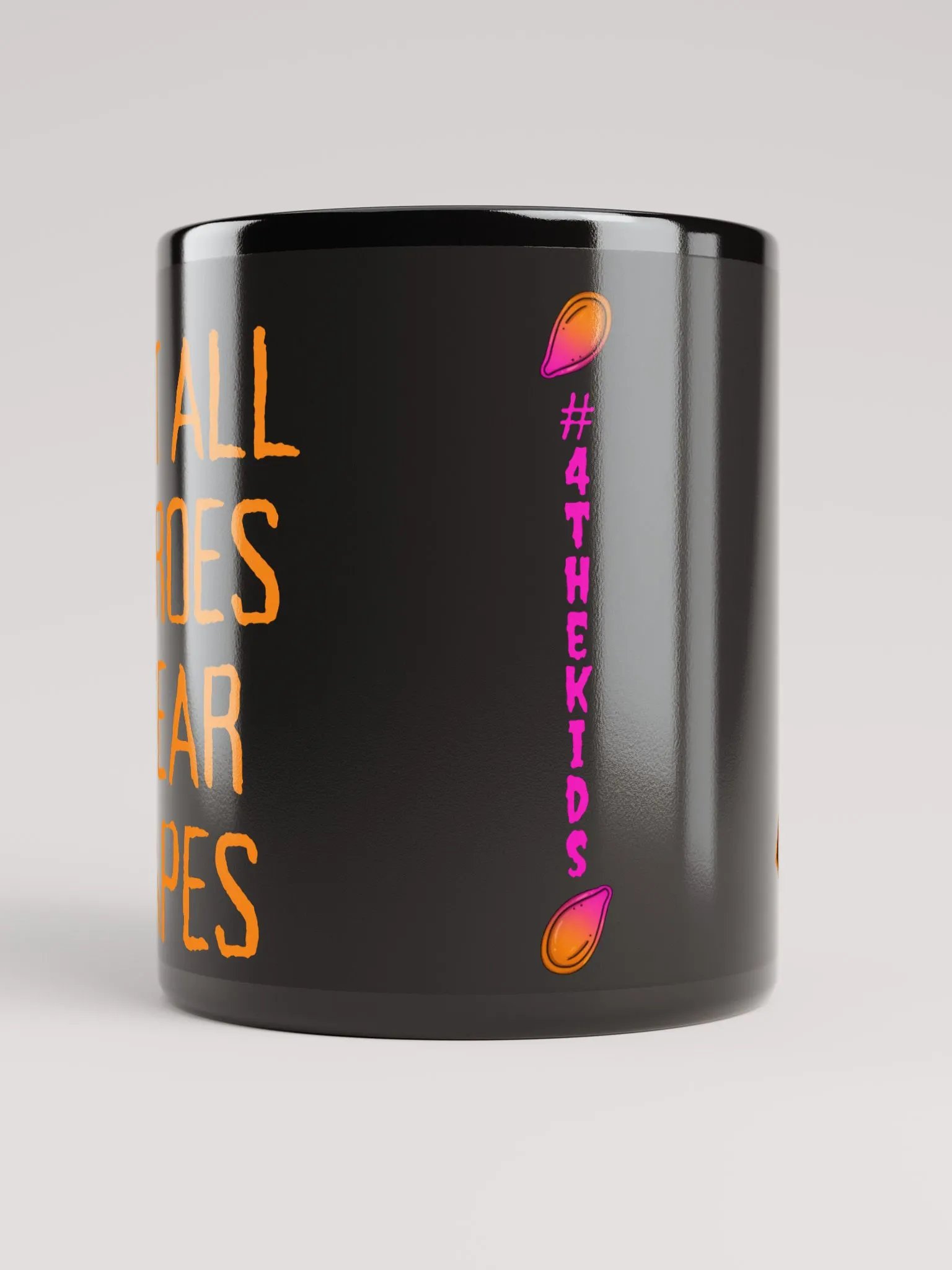 Not All Heroes - Black Mug product image (5)