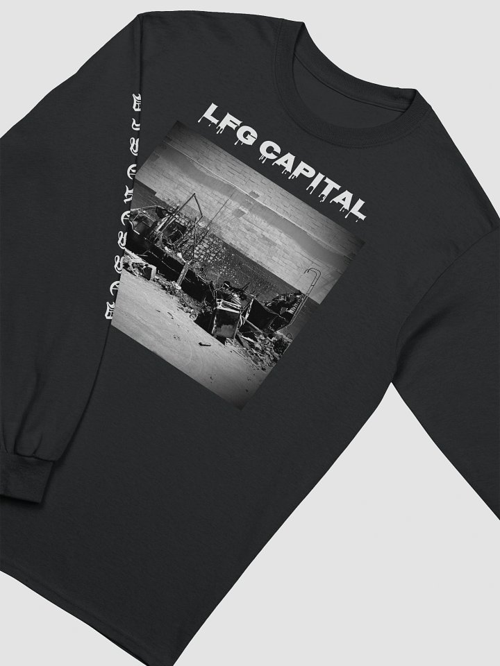 Distressed Old-School Heavy Metal Long-Sleeve product image (2)