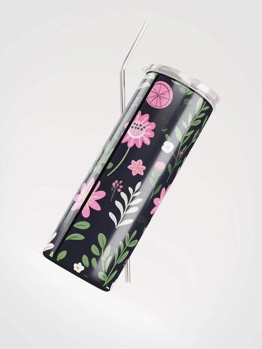 Insulated Night Pastel Colorful Floral Stainless Steel Tumbler | Stylish & Durable product image (4)