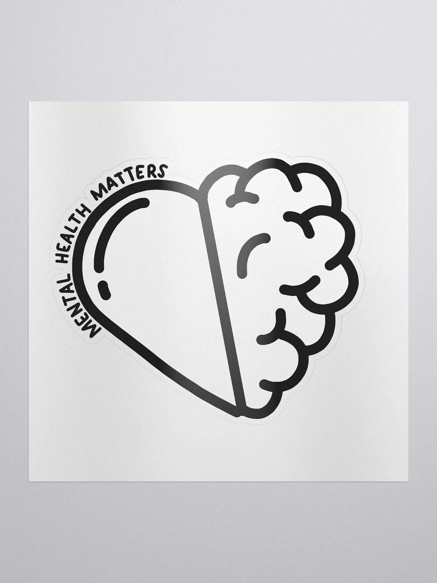Mental Health Matters Kiss Cut Sticker product image (1)