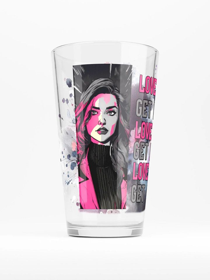 Love You, Get Fucked, Shaker Pint Glass product image (1)