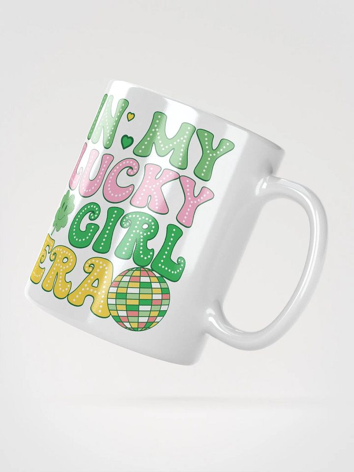 Lucky Girl Era White Glossy Mug product image (4)