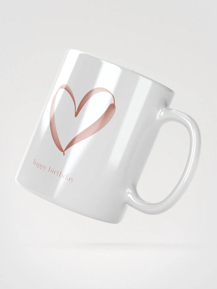 Happy Birthday Heart Mug product image (2)
