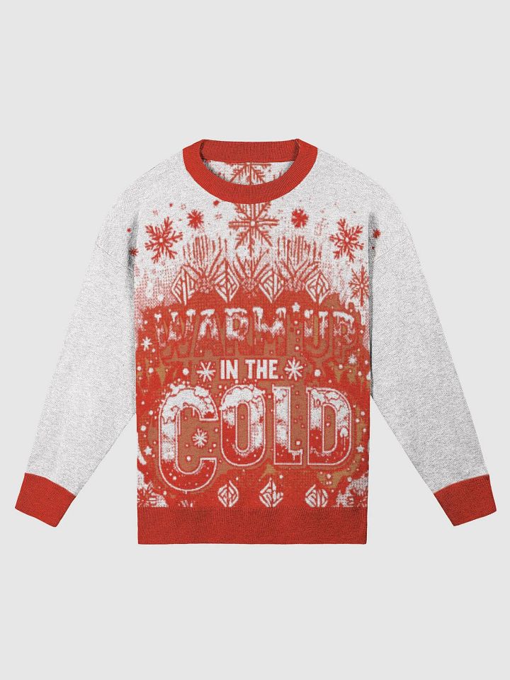 Warm Up In The Cold Jacquard Knit Crewneck product image (5)