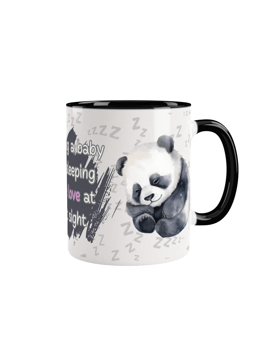 Sleeping Baby Panda Ceramic Mug product image (1)