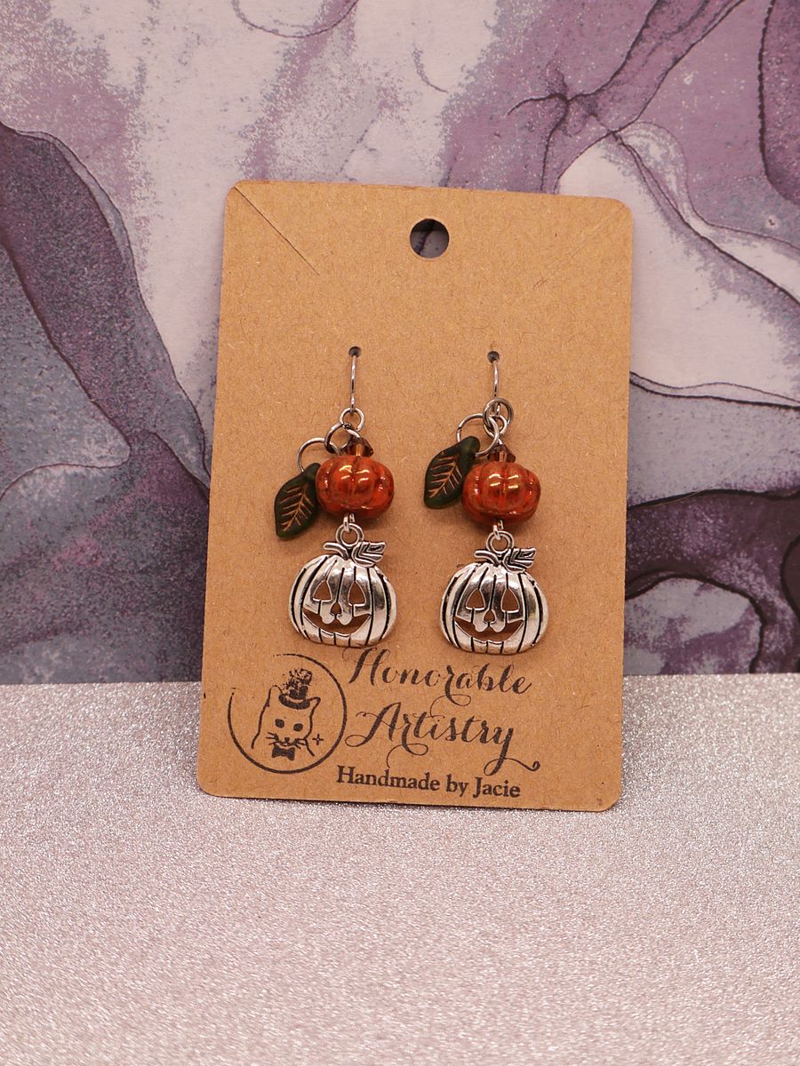 Pumpkin Earrings product image (1)