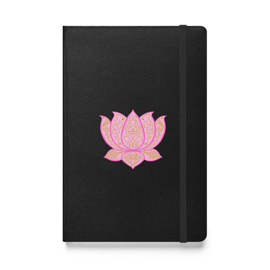 Golden Lotus Hardcover Journal product image (1)