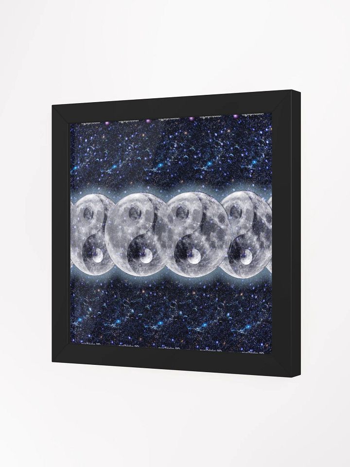 Lunar Yin & Yang - Framed 3D Stereogram Poster product image (6)