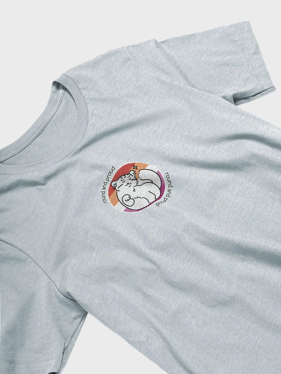 Round and Proud Manul Lesbian Version - Bella+Canvas Unisex T-Shirt product image (29)