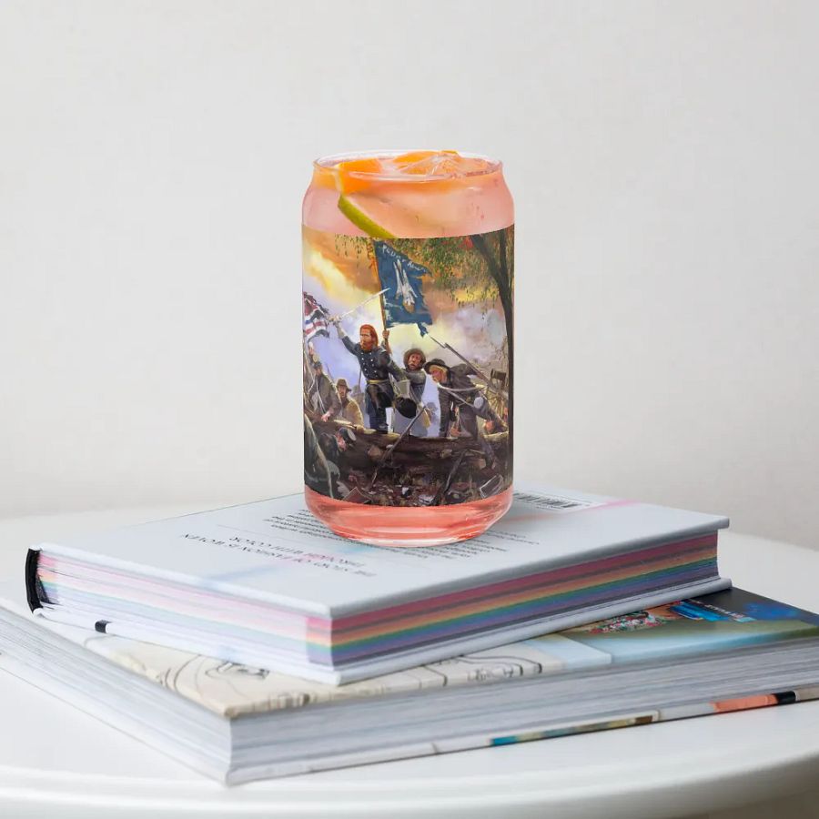 7th LA Pelican Regiment Glass Can Cup product image (34)