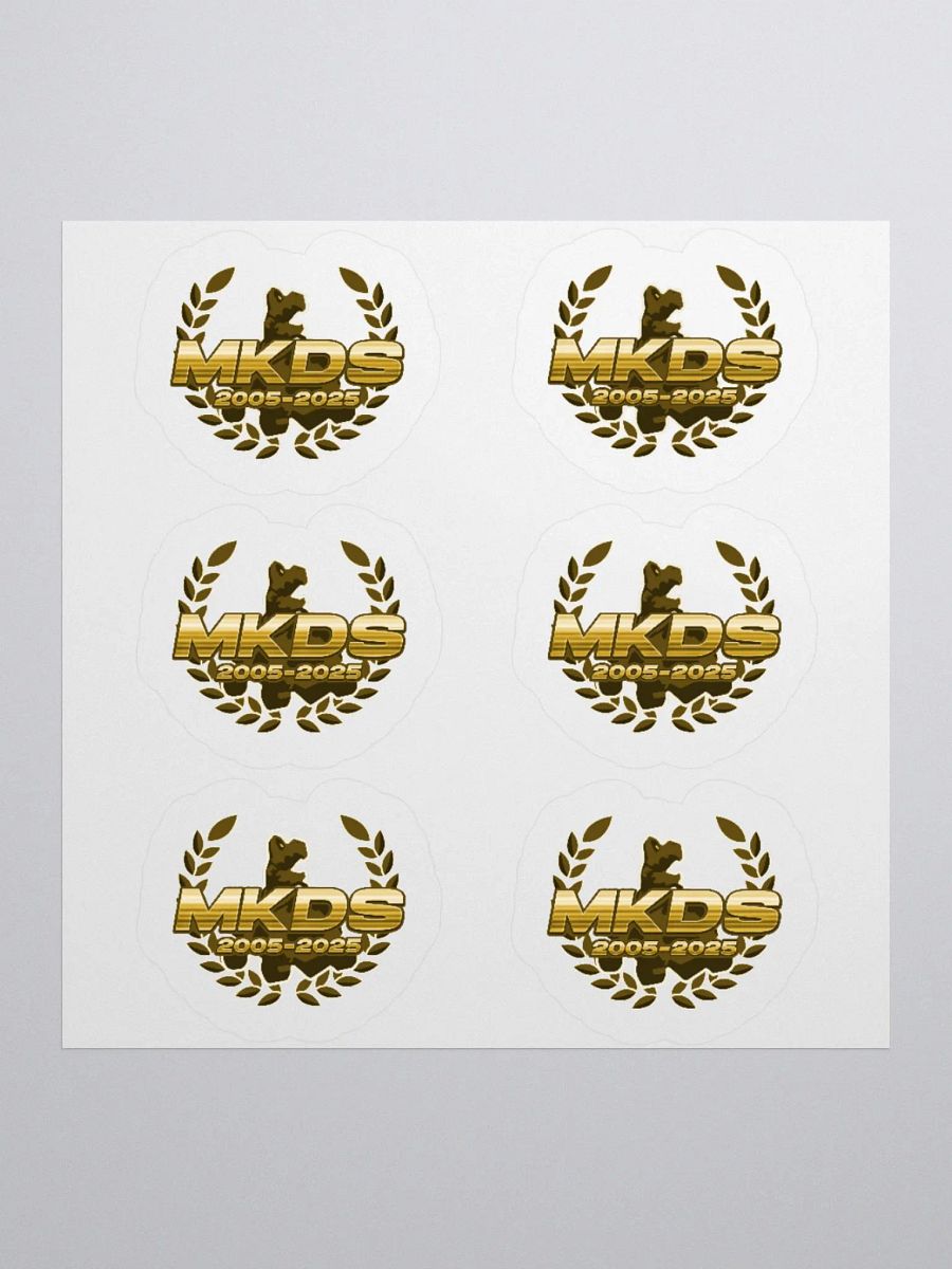 MKDS 20 Year Anniversary stickers product image (4)