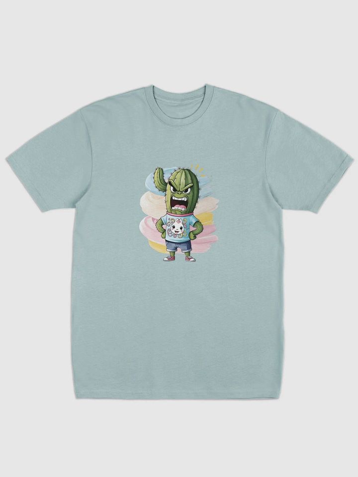 Prickly Premium Tee - Cactus Character Design product image (2)